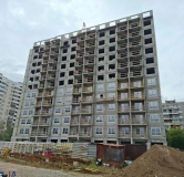 Ход строительства дома 2 в ЖК Виноград -