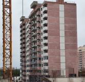 Ход строительства дома Литер 7.1 в ЖК Парк у дома -