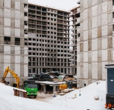 Ход строительства дома корпус 2 в ЖК Сиберово -