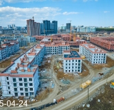 Ход строительства дома 4.1.9 в ЖК Центральный Парк -