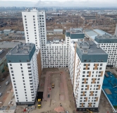 Ход строительства дома № 1 в Прогресс-кварталы Перемены -