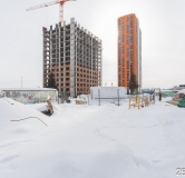 Ход строительства дома 3 в ЖК Родина Парк -