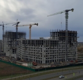 Ход строительства дома 2.2 в ЖК Притяжение -