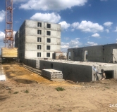 Ход строительства дома 1, 2 этап в ЖК Новин в Нижнем Ломове -