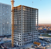 Ход строительства дома № 117, корпус 12 (4А) в ЖК Фатера -