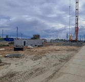 Ход строительства дома 1 в ЖК Взлет -