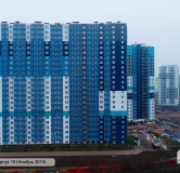 Ход строительства дома 116.4, корпус 43.2 в ЖК Новая Охта -
