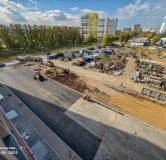 Ход строительства дома 5, секция 1.5, 1.6, 1.7, 1.8 в ЖК Красное Яблоко -