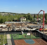 Ход строительства дома 309а, корпус 1 (секция 5, 5 этап) в ЖК Мир -