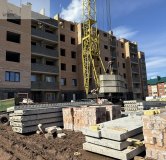 Ход строительства дома секция 2 в ЖК Дом по Революционеров -