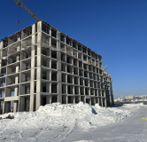 Ход строительства дома 4 в ЖК Семейный Бульвар -