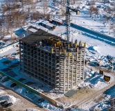 Ход строительства дома 32 в ЖК Vesna (Весна) -