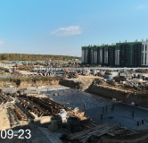 Ход строительства дома А1.1-2 в ЖК Новиль -