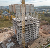 Ход строительства дома 3.2.2 в ЖК Остров на Норильской -