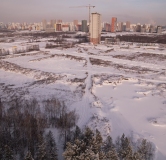 Ход строительства дома 1.1-1.3 в ЖК Разум на Матвеева -