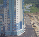 Ход строительства дома 59.1, секция 1 в ЖК Академ Риверсайд (ACADEM Riverside) -