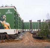 Ход строительства дома  2.2 в ЖК Поддубный -