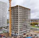 Ход строительства дома № 117, корпус 12 (4А) в ЖК Фатера -