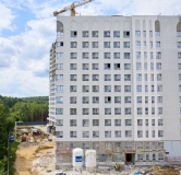Ход строительства дома 3 в ЖК Разум в Академическом -