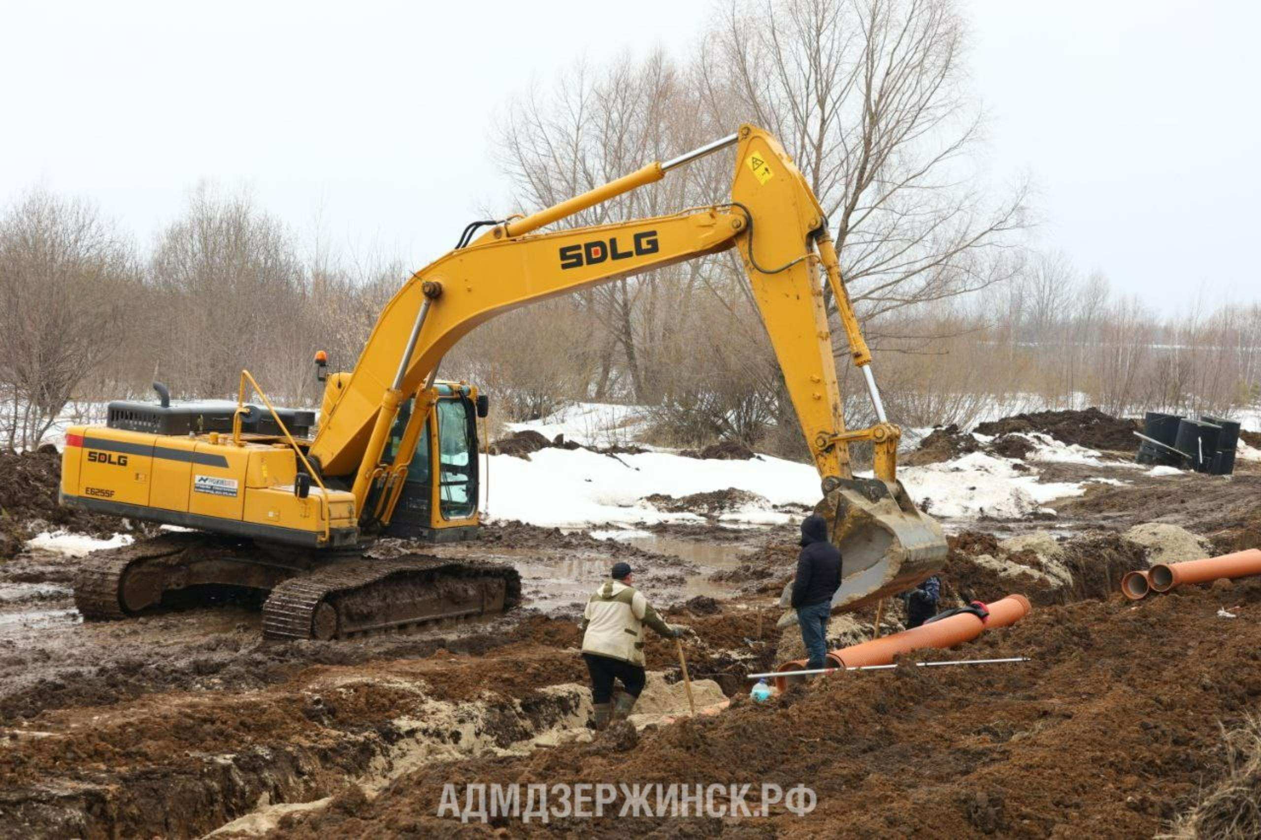 Строительство дороги к Шуховской башне началось в Дзержинске - фото 1