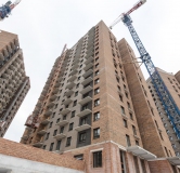 Ход строительства дома № 1, 1 этап в ЖК Калина Долина -