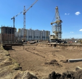 Ход строительства дома 3 в ЖК Аллея Парк -