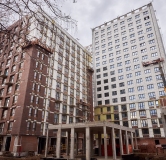 Ход строительства дома 1 в ЖК Бионика Парк -