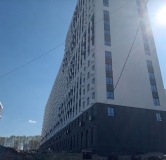 Ход строительства дома 6 в ЖК Лугометрия -