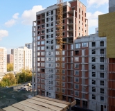 Ход строительства дома 16 в ЖК Шишимская Горка -