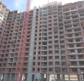 Ход строительства дома 4.4 в ЖК Первый Академ -