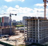 Ход строительства дома № 117, корпус 12 (4А) в ЖК Фатера -
