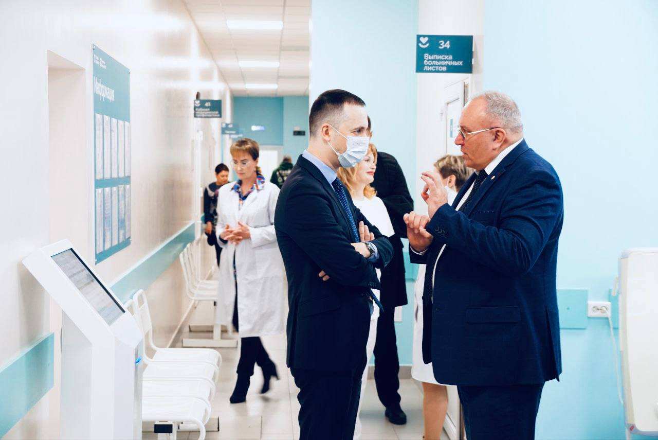 Поликлинику №2 в Московском районе Нижнего Новгорода открыли после капремонта - фото 1