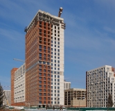 Ход строительства дома № 9, корпус 1 (ГП-1) в ЖК Остров-сад -