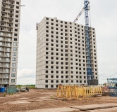 Ход строительства дома 1.3.1, секция Г в ЖК Новая Дема -