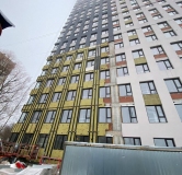 Ход строительства дома 1 в ЖК Тринити -