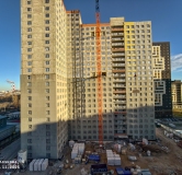 Ход строительства дома 5, секция 4.1, 4.2 в ЖК Красное Яблоко -