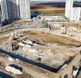 Ход строительства дома 10, корпус 1 в ЖК Остров-сад -