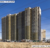 Ход строительства дома 132, корпус 215.1 в ЖК Цветной Город -