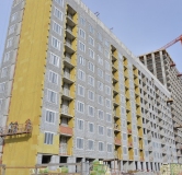 Ход строительства дома 1В в ЖК На Тенистой -