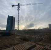 Ход строительства дома № 2 в ЖК На Журова -