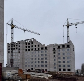 Ход строительства дома 1 в ЖК Дуэт -