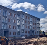 Ход строительства дома 2 в ЖК На ул. Чехова -
