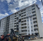 Ход строительства дома 13 в ЖК Мой Город -