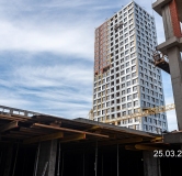 Ход строительства дома 1 в ЖК Скала Сити (Scala City) -