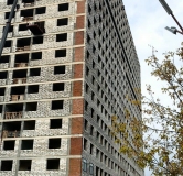 Ход строительства дома блок А в ЖК Лазурный -