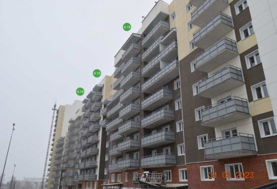 Дом секция 4-13 в ЖК Эволюция