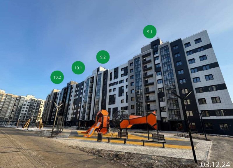 Дом 10, секция 10.1, 10.2 в ЖК Авиатор (Авиатоr) - фото 1