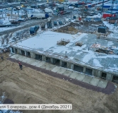Ход строительства дома 116.2, корпус 40.1 в ЖК Новая Охта -