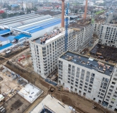 Ход строительства дома Литер 4.2 в ЖК Патрики -