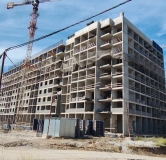 Ход строительства дома 16 в ЖК На Высоком берегу -